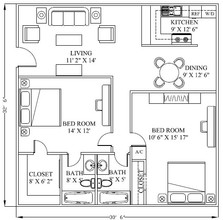 Excelsior Condominiums in Galveston, TX - Building Photo - Floor Plan