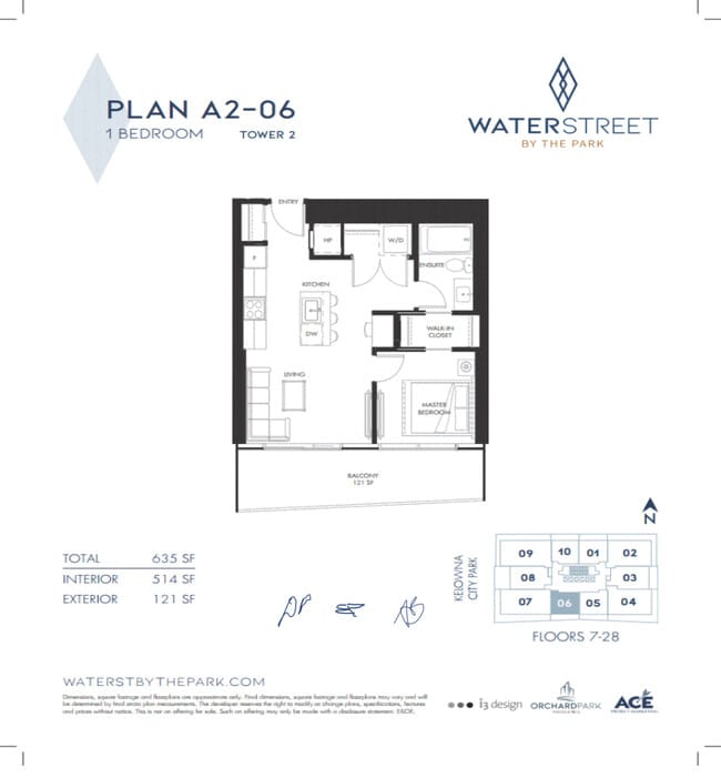 property at 1626 Water St