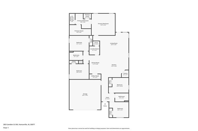283 Camden Ct SW in Hanceville, AL - Building Photo - Building Photo