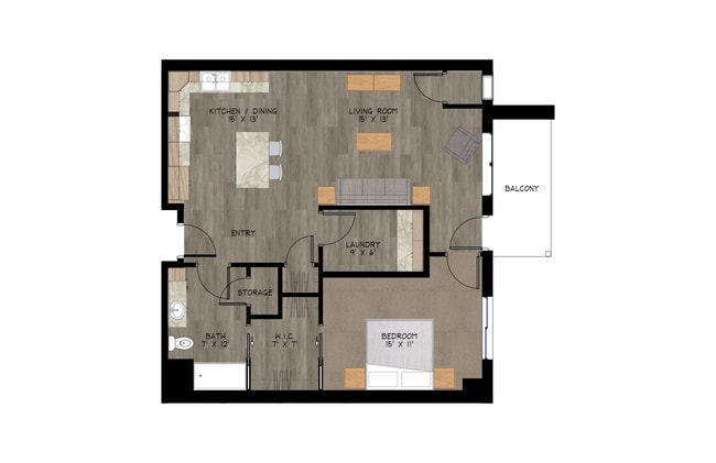 Highland Lakeview Apartments in Detroit Lakes, MN - Foto de edificio - Interior Photo