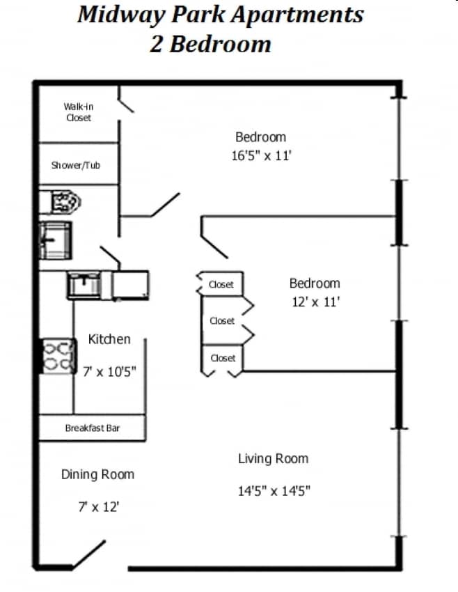 Midway Park Apartments in Wilmington, DE