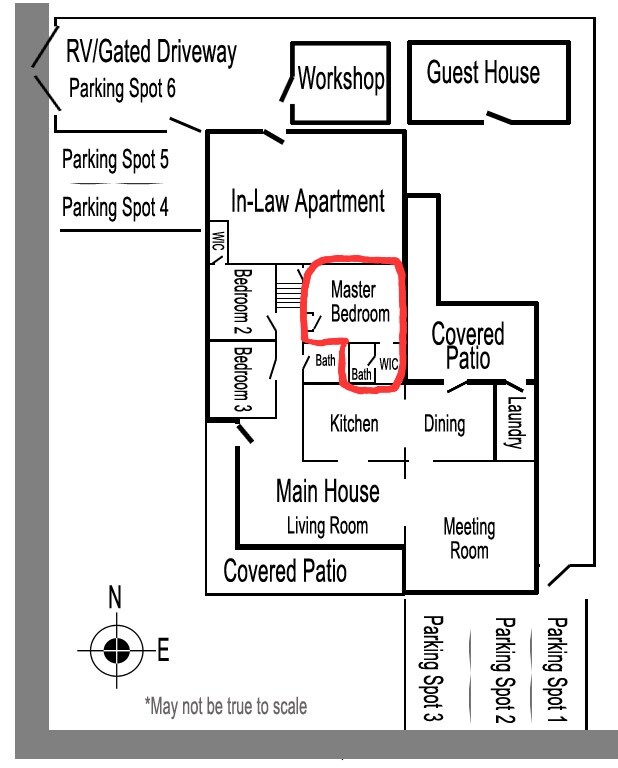4202 E Darrel Rd-Unit -Master Bedroom in Phoenix, AZ - Building Photo - Building Photo