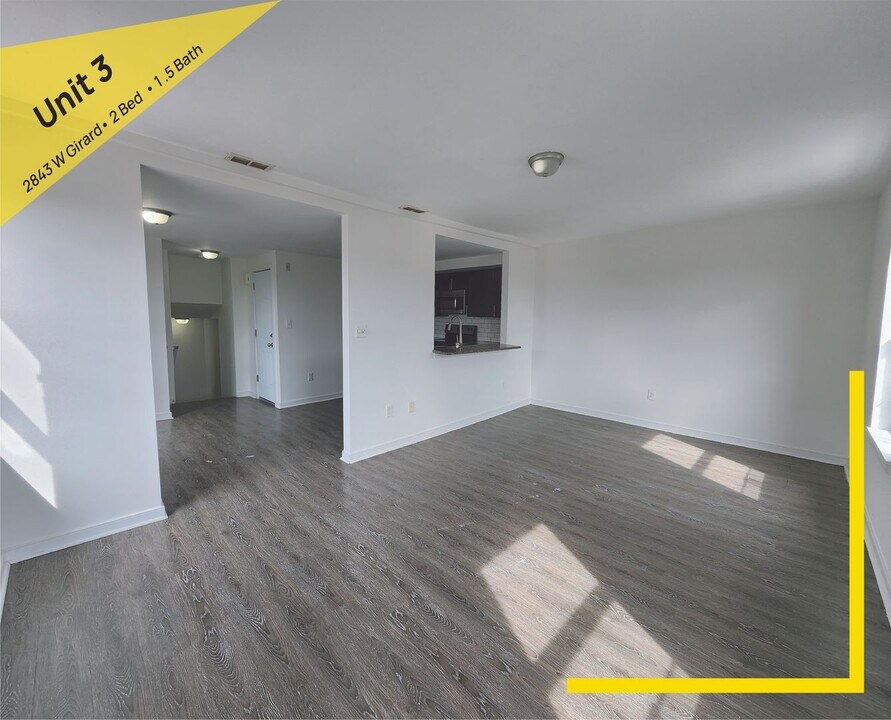 2841 W Girard Ave-Unit -2843-3 in Philadelphia, PA - Building Photo
