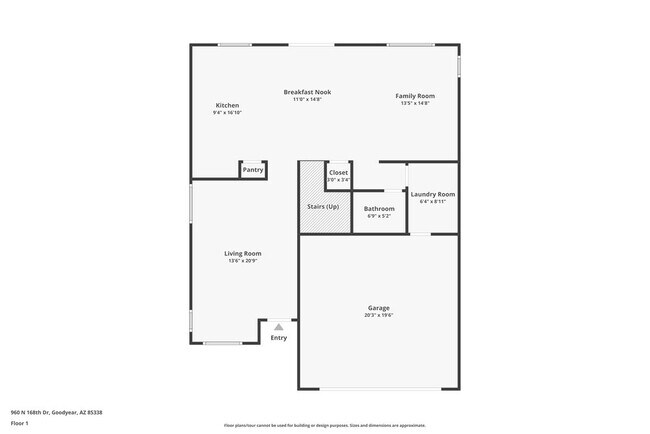 960 N 168th Dr in Goodyear, AZ - Foto de edificio - Building Photo