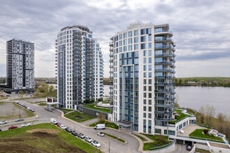 Aquablu Condominiums Penthouses and Waterfron in Laval, QC - Building Photo - Building Photo