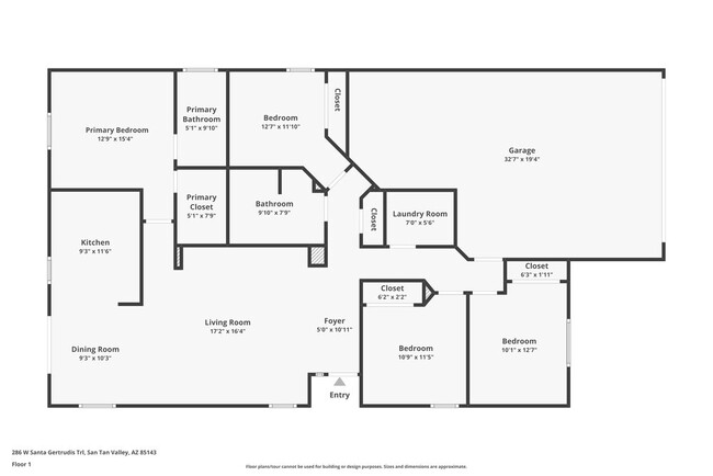 286 W Santa Gertrudis Trl in San Tan Valley, AZ - Building Photo - Building Photo