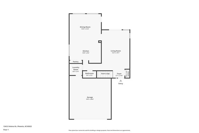 1343 E Helena Dr in Phoenix, AZ - Building Photo - Building Photo
