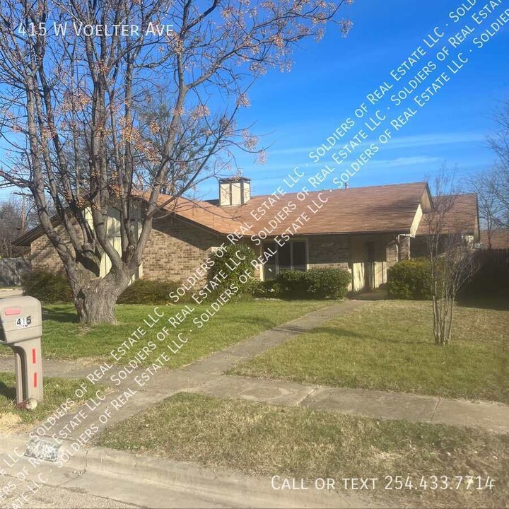 415 W Voelter Ave in Killeen, TX - Foto de edificio