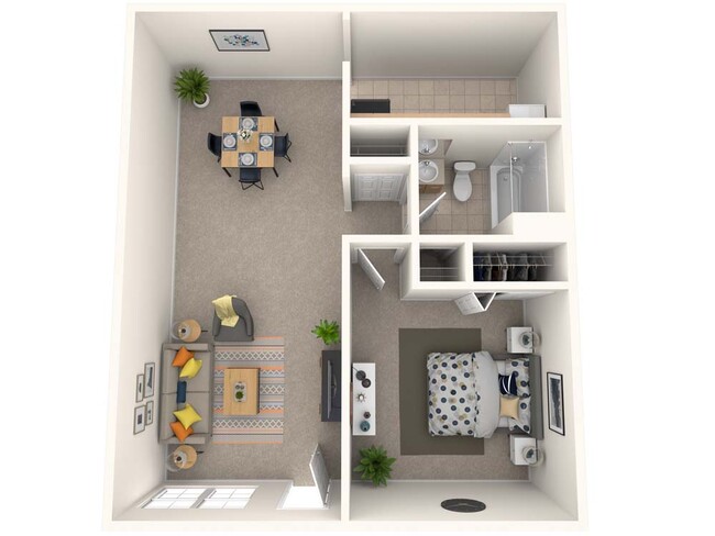 Princeton Court in Evansville, IN - Building Photo - Floor Plan