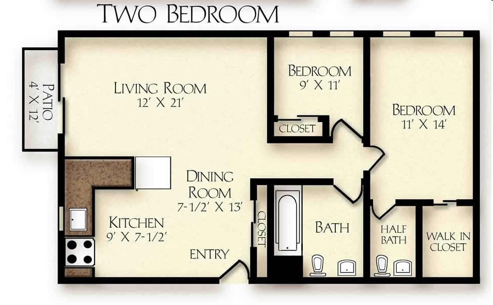 Clifton Arms Apartments in Lakewood, NJ