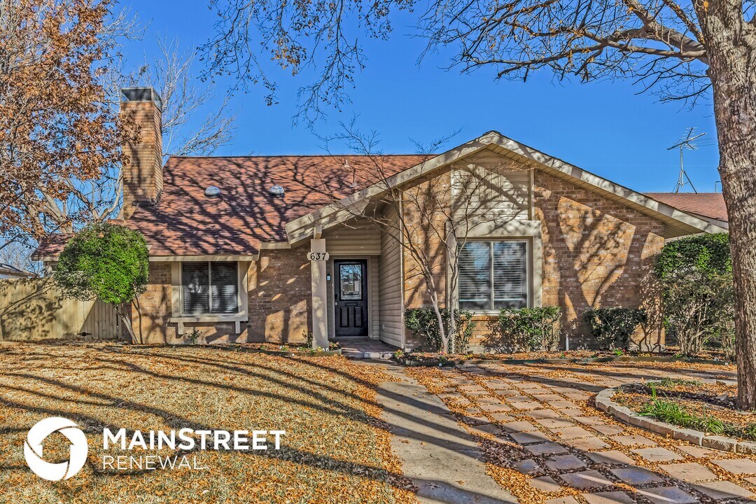637 Buffalo Bend in Plano, TX - Building Photo