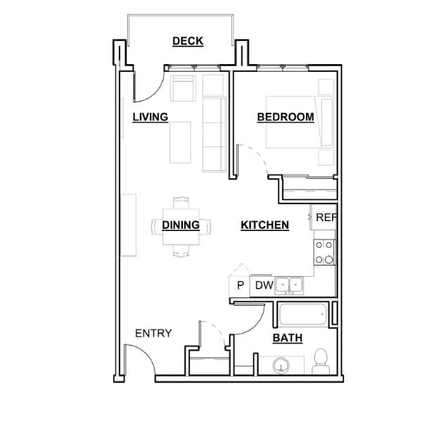 Meadowlark Senior Apartments in Butte, MT - Building Photo - Floor Plan