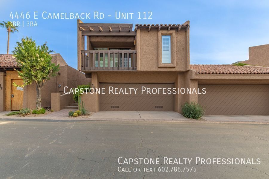 4446 E Camelback Rd, Unit Unit 112 in Phoenix, AZ - Building Photo