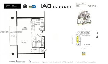 350 NE 24th St, Unit 614 in Miami, FL - Foto de edificio - Building Photo