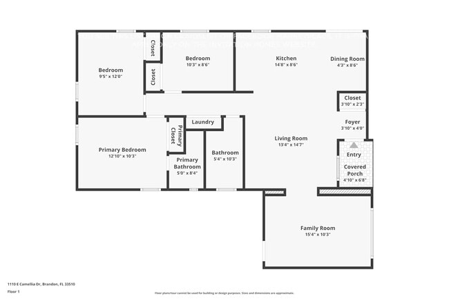 1110 E Camellia Dr in Brandon, FL - Building Photo - Building Photo