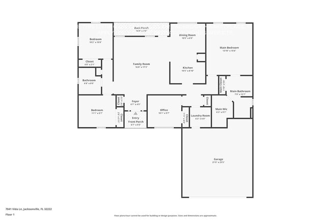 7041 Vida Ln in Jacksonville, FL - Foto de edificio - Building Photo