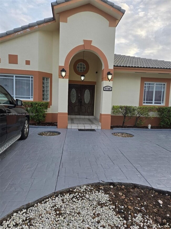 property at 8740 NW 142nd St