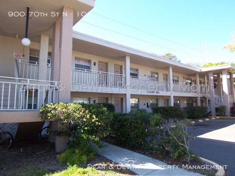 900 70th St N-Unit -102 in St. Petersburg, FL - Building Photo