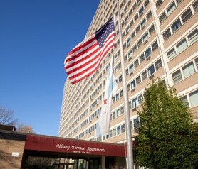 Albany Terrace Apartments in Chicago, IL - Foto de edificio