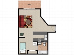 Deer Park Apartments in San Rafael, CA - Building Photo - Floor Plan