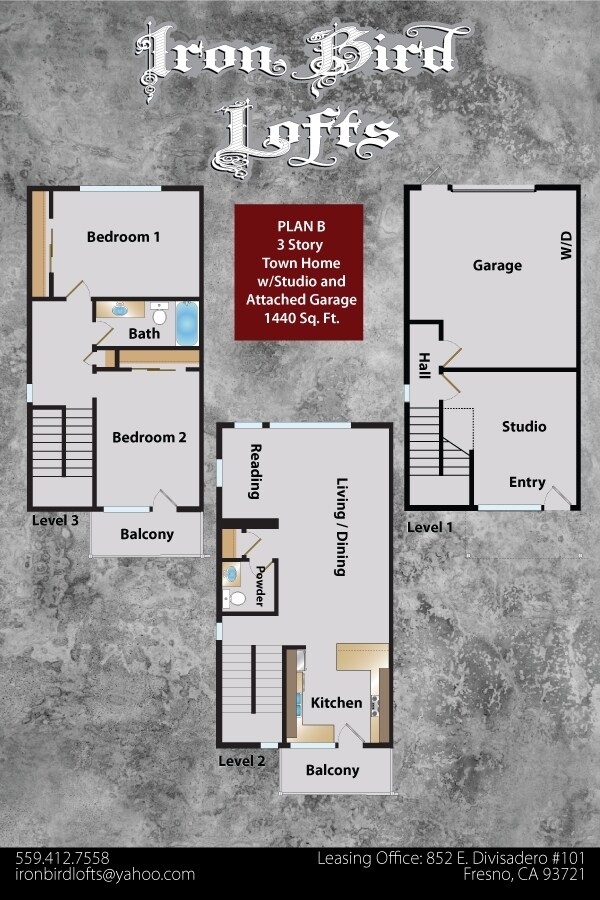 Iron Bird Lofts Apartments in Fresno, CA