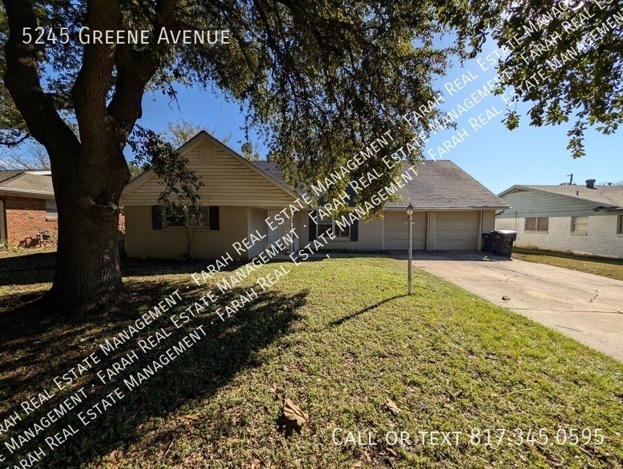 5245 Greene Ave in Fort Worth, TX - Building Photo