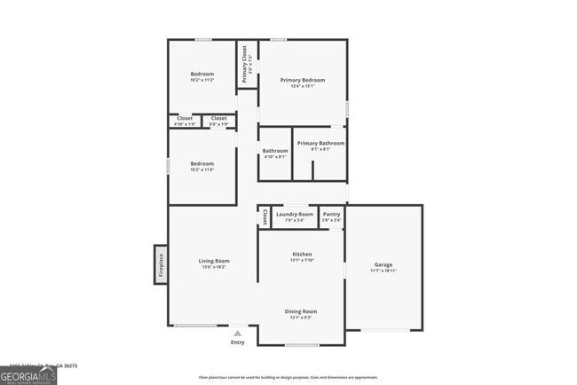 3466 Ashley Ct in Rex, GA - Foto de edificio - Building Photo