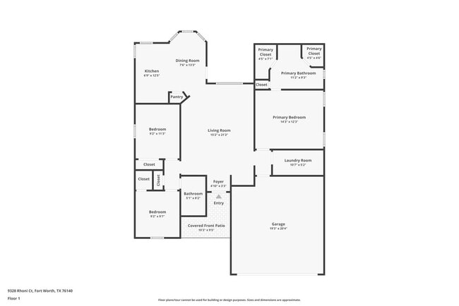 9328 Rhoni Ct in Fort Worth, TX - Foto de edificio - Building Photo