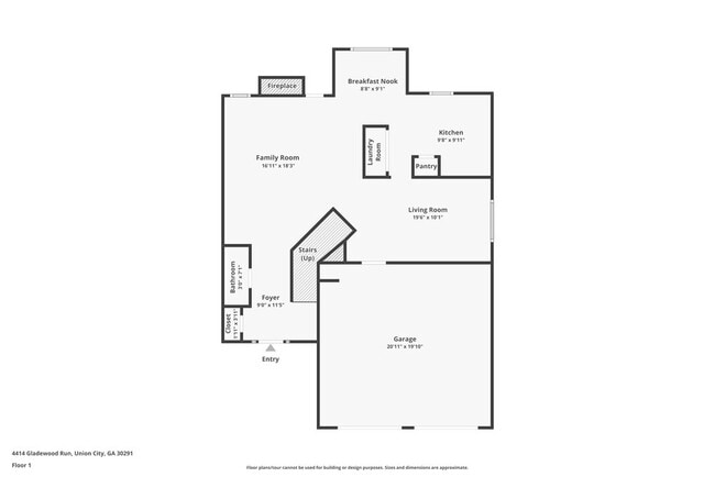 4414 Gladewood Run in Union City, GA - Building Photo - Building Photo