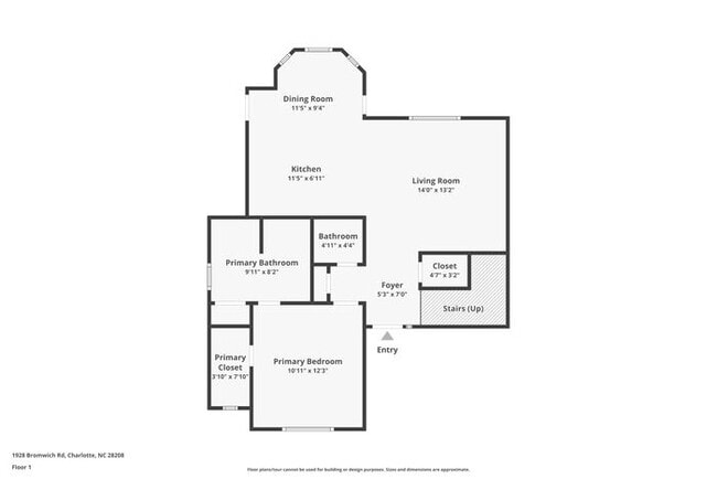 1928 Bromwich Rd in Charlotte, NC - Foto de edificio - Building Photo