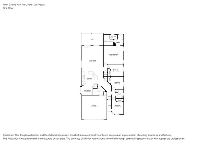 1004 Granite Ash Ave in North Las Vegas, NV - Foto de edificio - Building Photo