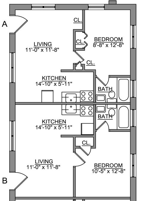 6001 McPherson Ave in St. Louis, MO - Building Photo - Floor Plan