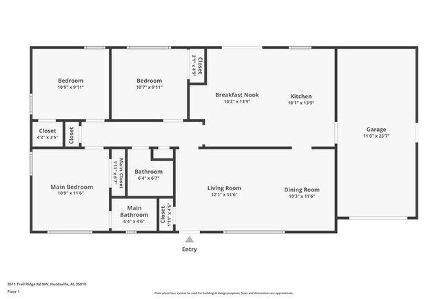 2611 Trail Ridge Rd NW in Huntsville, AL - Building Photo - Building Photo