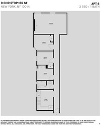 9 Christopher Street in New York, NY - Foto de edificio - Floor Plan