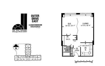 400 E Randolph St in Chicago, IL - Foto de edificio - Building Photo