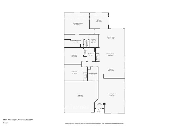 11001 Whitecap Dr in Riverview, FL - Foto de edificio - Building Photo