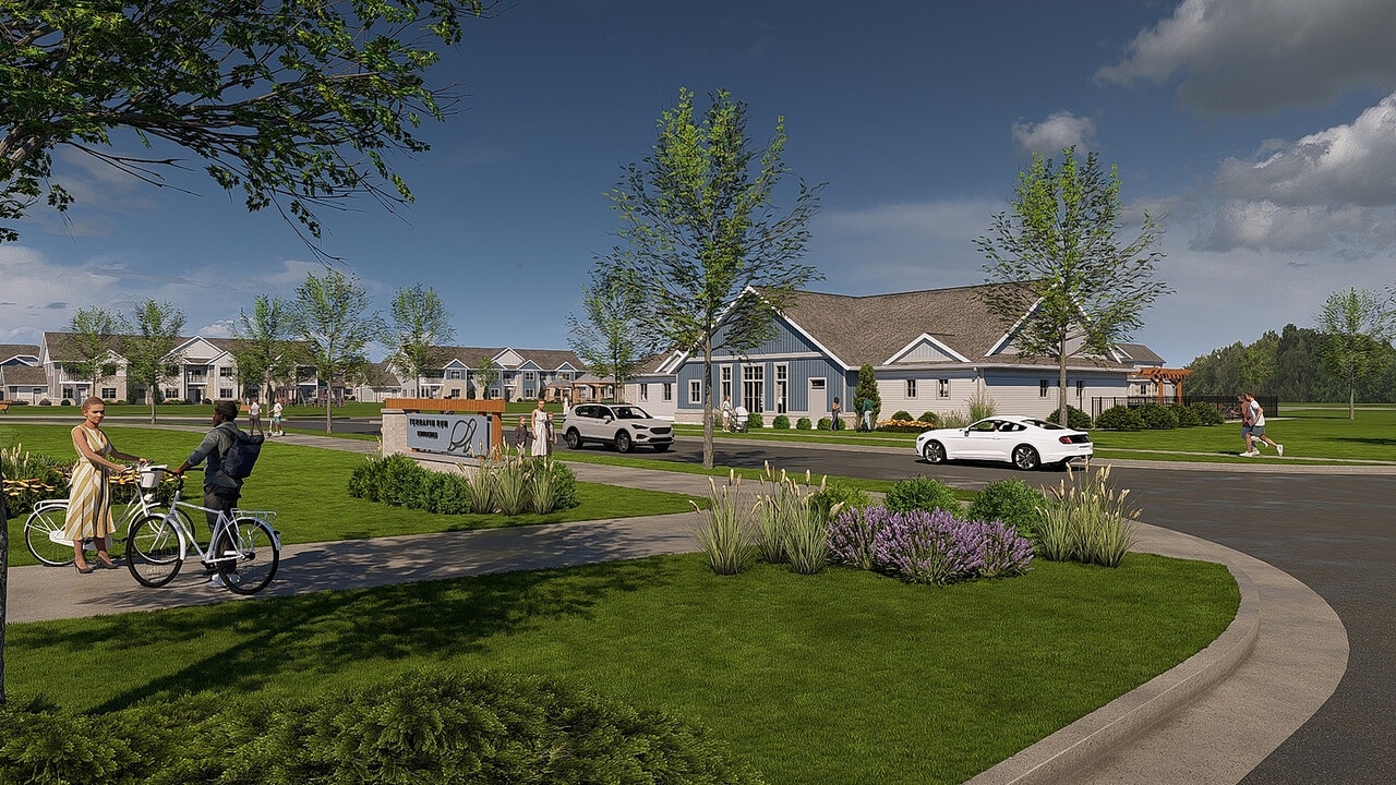 Terrapin Run Townhomes in Deforest, WI - Building Photo