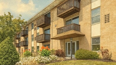 Top Of The Hill Apartments in Feasterville, PA - Foto de edificio - Building Photo