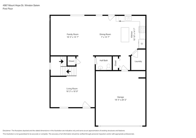 4987 Mt Hope Dr, Unit 1AND2 in Winston-Salem, NC - Foto de edificio - Building Photo