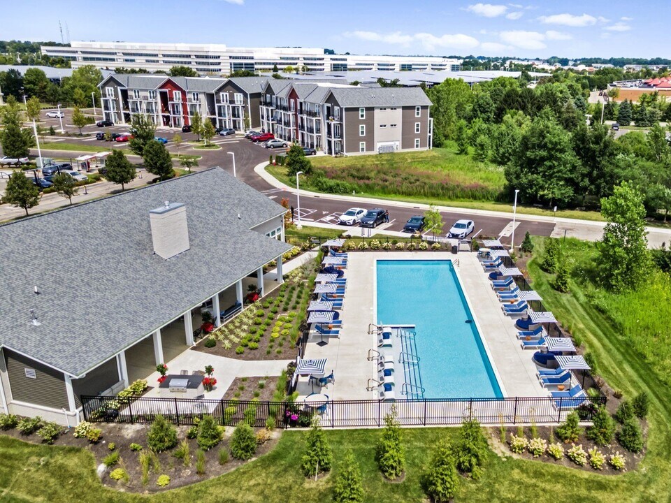 The Zelle at Polaris in Columbus, OH - Foto de edificio