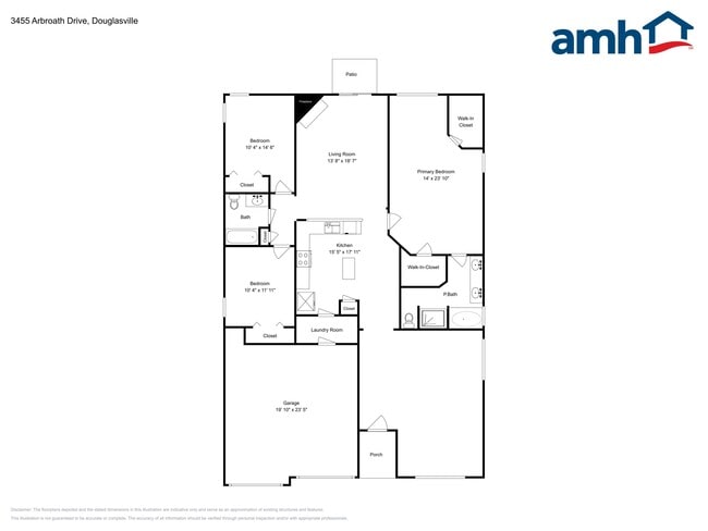 3455 Arbroath Dr, Unit 1st in Douglasville, GA - Foto de edificio - Building Photo