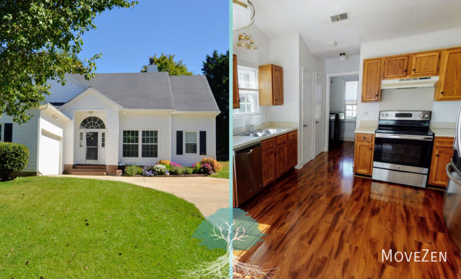 9311 Clifton Meadow Dr in Matthews, NC - Foto de edificio