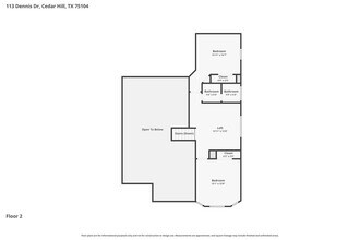 113 Dennis Dr in Cedar Hill, TX - Foto de edificio - Building Photo