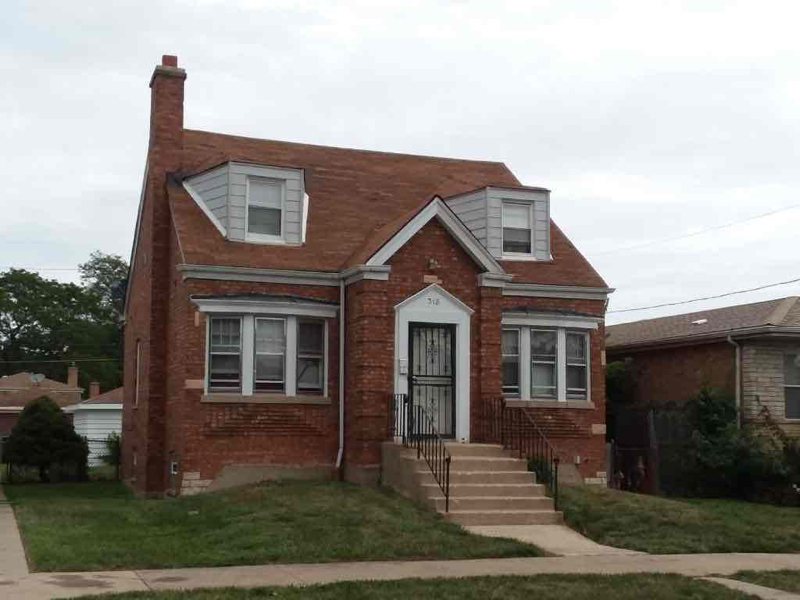 318 W 100th St in Chicago, IL - Foto de edificio