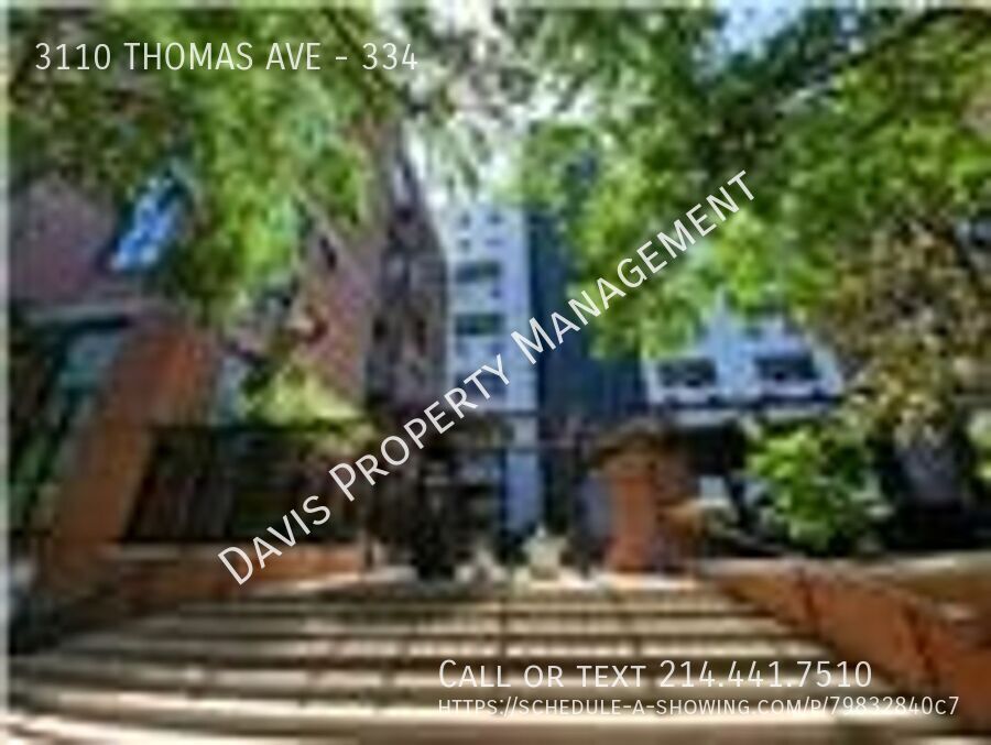 3110 Thomas Ave in Dallas, TX - Building Photo