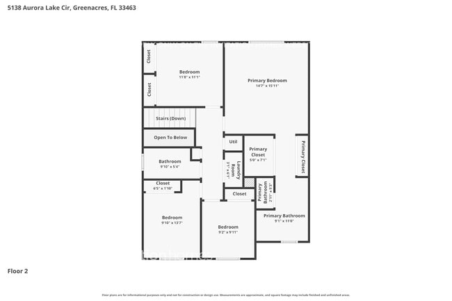 5138 Aurora Lake Cir in Greenacres, FL - Foto de edificio - Building Photo