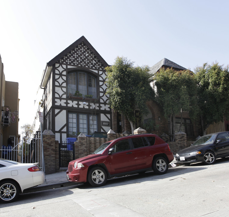 1817 Ivar Ave in Los Angeles, CA - Foto de edificio