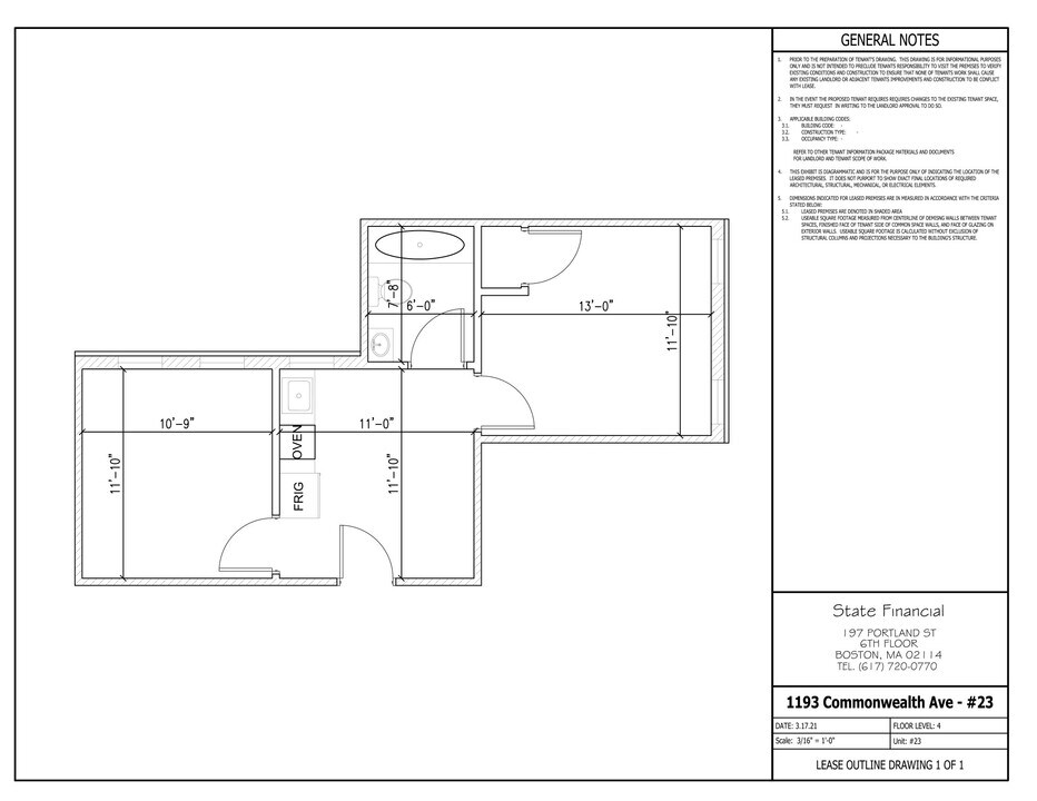 1193 Commonwealth Ave in Boston, MA - Building Photo