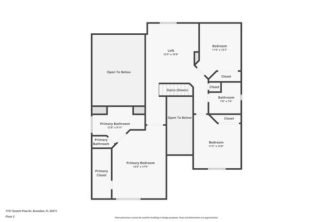 1721 Scotch Pine Dr in Brandon, FL - Foto de edificio - Building Photo