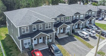 McEvoy Townhouses | J Hanson Rentals in Fredericton, NB - Building Photo